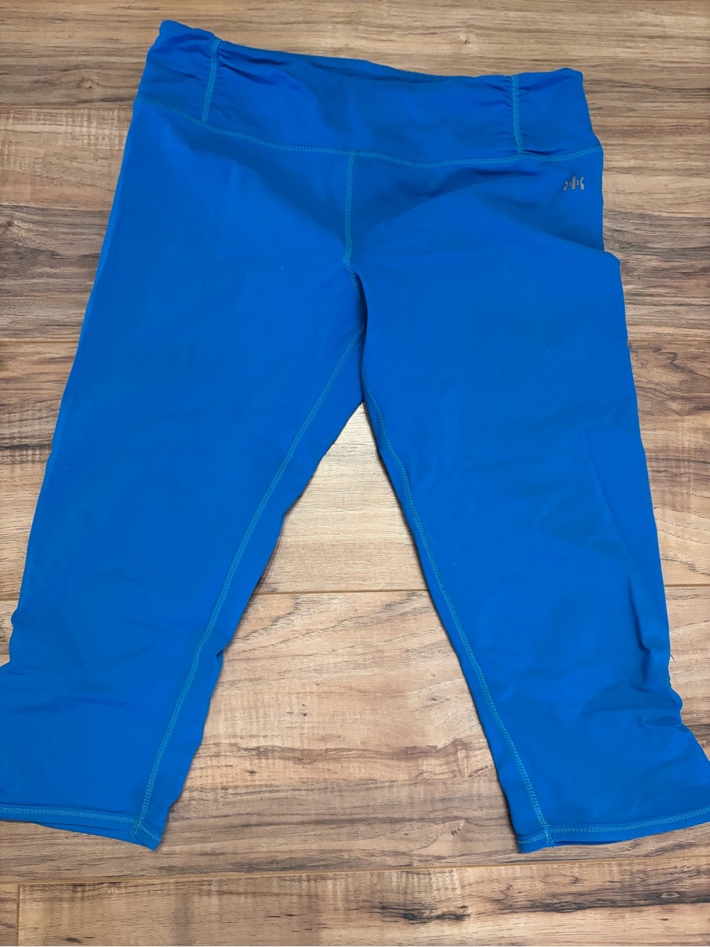 Kyodan Royal Blue Capri Workout Leggings